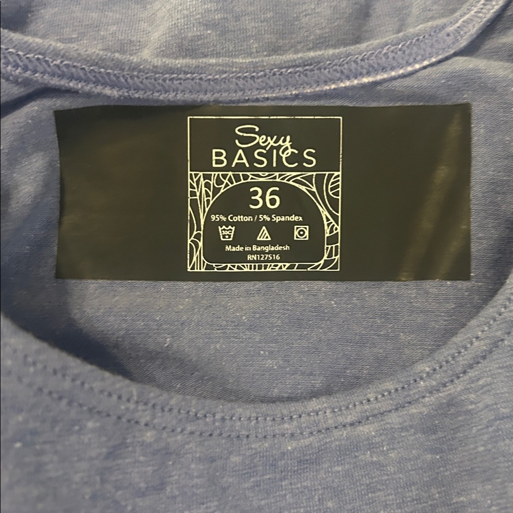 NWOT 2 Sexy basic sports bras. Size 36. No cup size - Picture 2 of 3